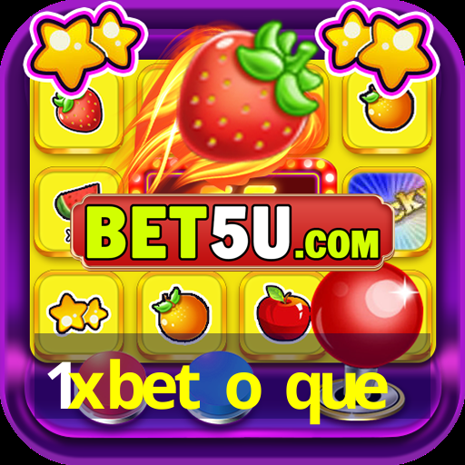 1xbet o que